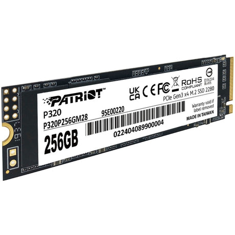 Patriot p320 256 GB SSD (PCIe 3.0 x4, NVME 1.3, M.2 2280)