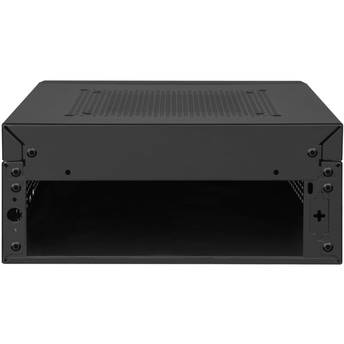 Obudowa HTC Silverstone sst-ml10b (czarna | 2x usb-a)