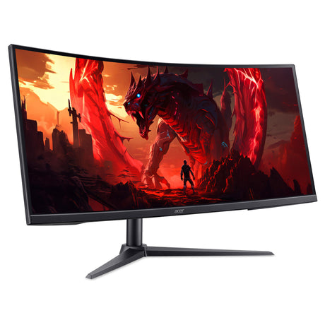 Acer nitro xz340cur x2 34 zakrzywiony ultrawide monitor do gier (czarny, 2x port wyświetlacza, 2x HDMI, 200 Hz)