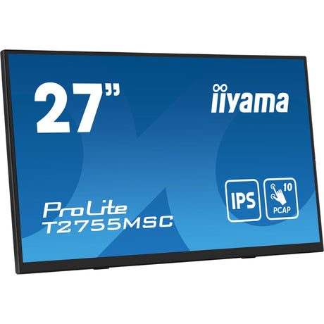 Monitor dotykowy Iiyama prolite t2755msc-b1 27 (czarny, HDMI, Display Port, 2x USB-A)