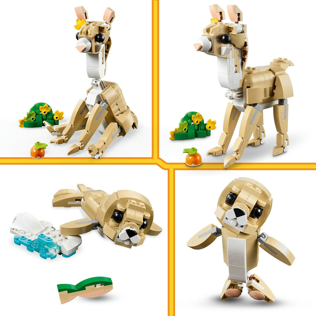 Lego Creator 31162 Słodki królik 3 w 1