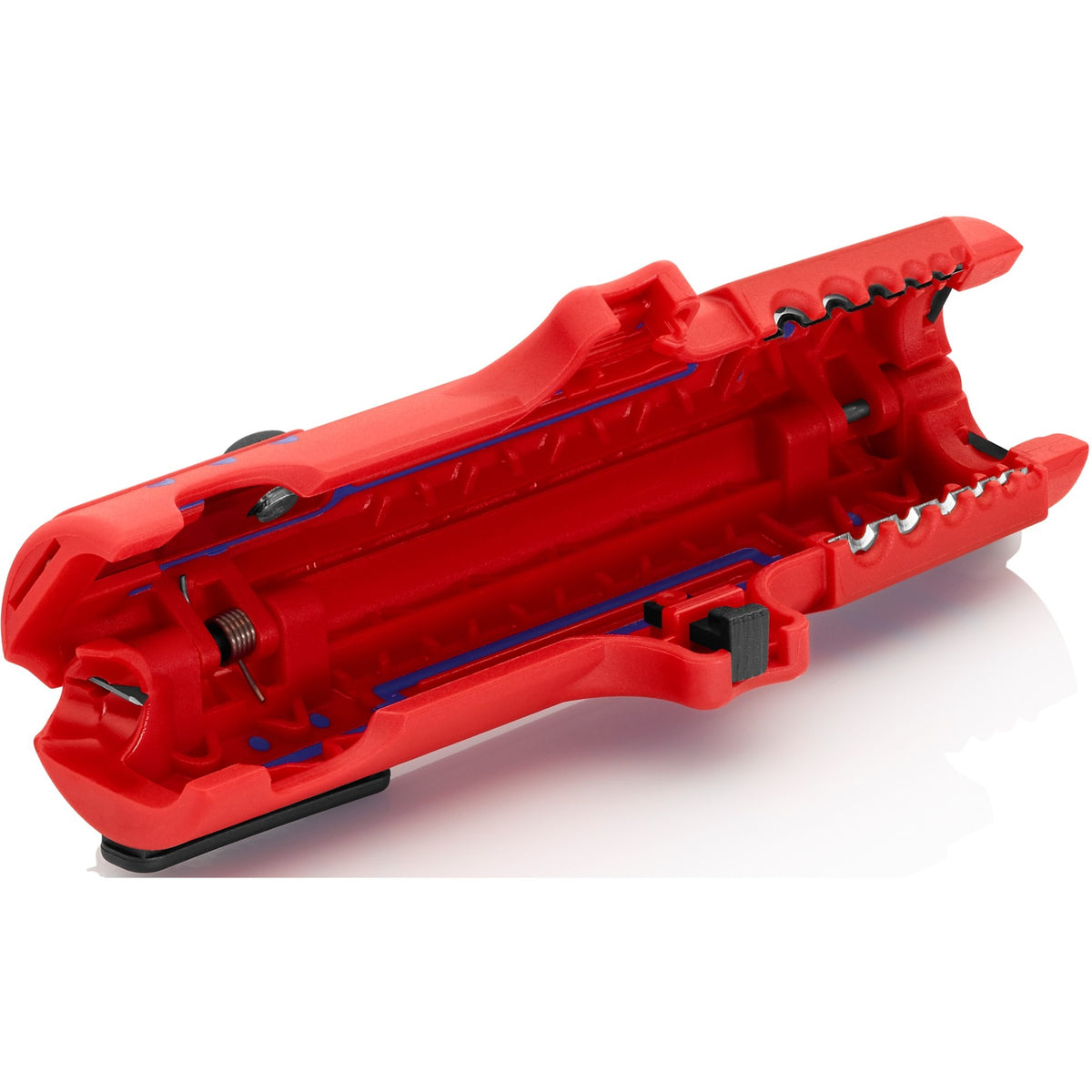 Uniwersalny ściągacz do kabli Knipex 1685125sb Narzędzie do demontażu kabli (czerwony niebieski)