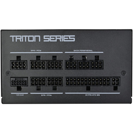 Zasilacz modułowy Silverstone Triton 750rz o mocy 750 W (czarny, 1x 12v-2x6, 3x pcie)