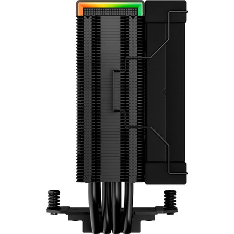 Cyfrowa chłodnica procesora Deepcool AK400 RGB (czarna, 4-pinowe złącze wentylatora PWM)