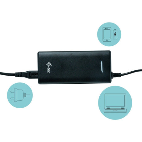 Stacja dokująca I-tec USB-C HDMI DP z zasilaniem 100 W (czarna)