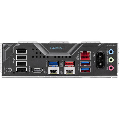 Płyta główna Gigabyte x870 Gaming WiFi6 z gniazdem AM5 (czarno-szara, RAID, 2,5 GB-LAN, WiFi 6, BT, dźwięk, ATX)