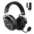 Hator hypergang 3 wireless over-ear gaming headset (zwart, rgb, 2.4ghz bluetooth usb)