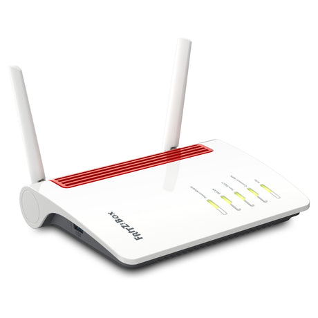 Fritz! router międzynarodowy box 6850 4g edycja (biały czerwony, mesh Wi-Fi, 4g 3g)
