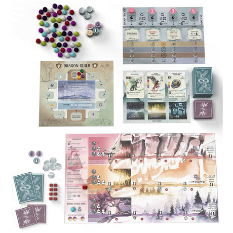 Asmodee wyrmspan – angielska gra planszowa