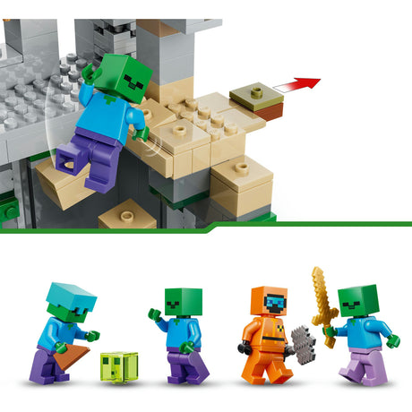 Lego Minecraft 21587 Lochy zombie