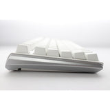 Klawiatura mechaniczna Ducky one 3, klasyczna, czysta biała tkl rgb (biała, układ amerykański (qwerty), wiśnia mx cicha czerwień, 80% (tkl), diody rgb, podwójny strzał pbt, możliwość wymiany podczas pracy, mechanika szarlatanu)