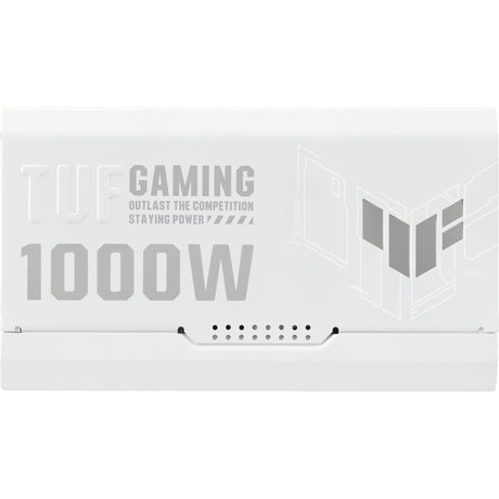 Modułowy zasilacz Asus Tuf Gaming Gold White Edition o mocy 1000 W (biały, 1x 12 V-2x6, 4x pcie)