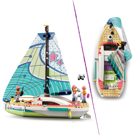 Lego friends - zabawka konstrukcyjna Stephanie żeglarska przygoda (41716)