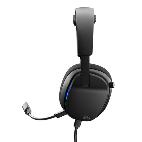 Glorious GHS Eternal RGB - stereofoniczny zestaw słuchawkowy do gier RGB nauszny zestaw słuchawkowy do gier (czarny, PC, PS5, PS4, Switch, USB-C)
