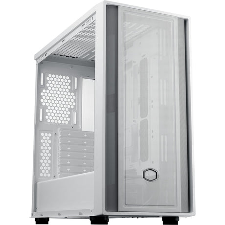 Obudowa Cooler Master Masterbox 600 Lite Midi Tower (biała | 2x USB-A | 1x USB-C | RGB | szkło hartowane)