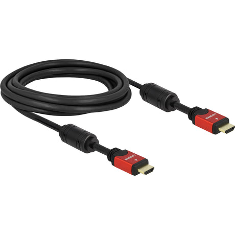 Delock kabel High Speed HDMI – HDMI a męski > HDMI a męski (czarny, 3 metry)