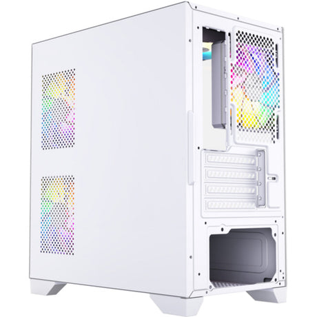 Obudowa Xyz PC Gear Titanium View Lite Midi Tower (biała | 2x USB-A | szkło hartowane)
