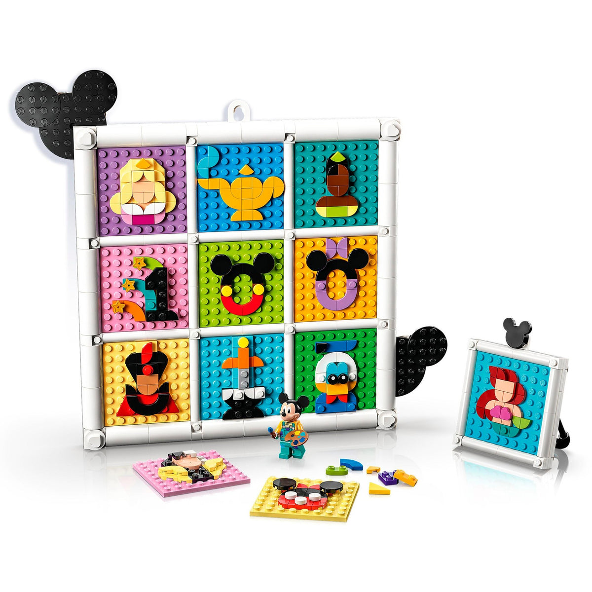 Lego Disney - 100 lat animacji Disneya, zabawki konstrukcyjne (43221)