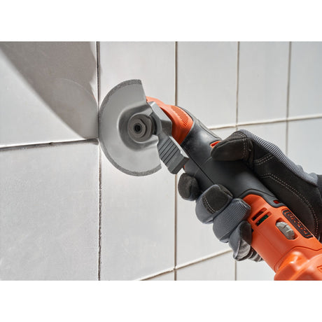 Narzędzie wielofunkcyjne Black+decker bdcos18n-xj 18 V z oscylacyjnym narzędziem wielofunkcyjnym (pomarańczowo-czarny, akumulator i ładowarka nie wchodzą w skład zestawu)