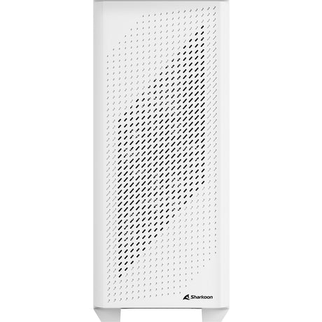 Sharkoon vs9 rgb biała obudowa midi tower (biała | 2x usb-a | 1x usb-c | rgb | szkło hartowane)