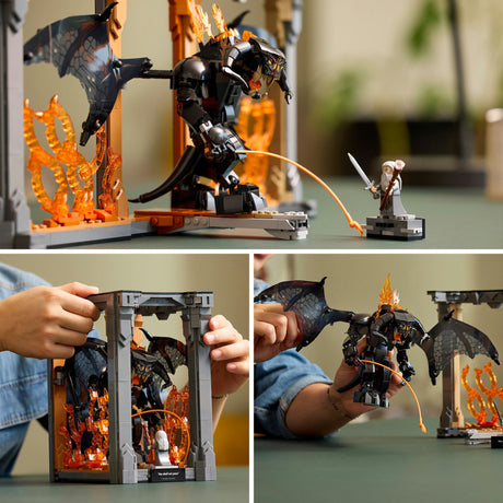 Podstawka z ikonami Lego: Władca Pierścieni – zestaw Balrog – 10367