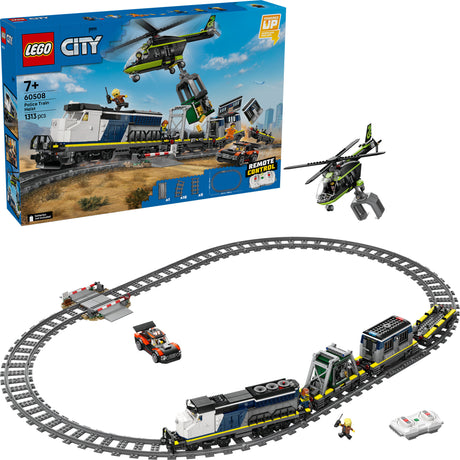 Lego ® City Napad na pociąg policyjny - zestaw zabawkowy - 60508