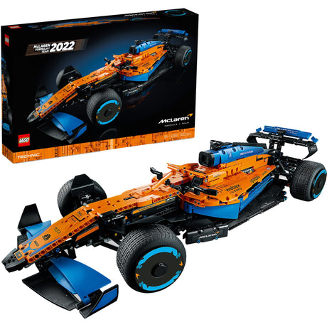 Zestaw Lego Tech McLaren Formula 1 2022 samochód wyścigowy dla dorosłych - 42141