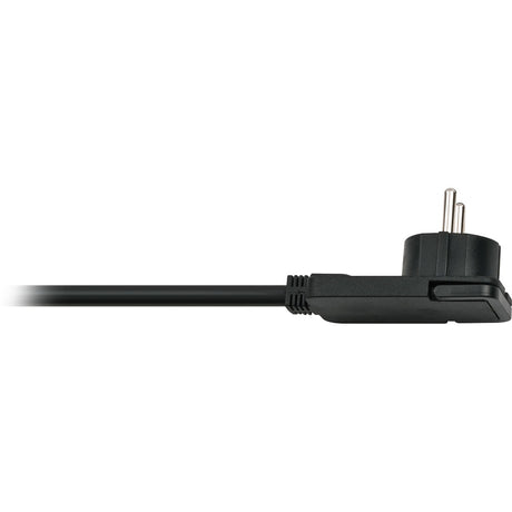 Gniazdo Brennerstuhl Comfort-line Plus z płaską wtyczką 4x czarne 2m h05vv-f 3g1,5 - 1153100100