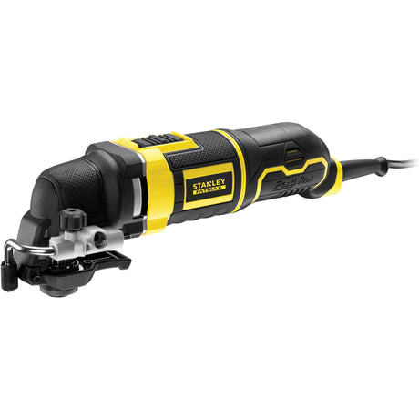 Oscylacyjne narzędzie wielofunkcyjne Stanley Fatmax 300 W (żółto-czarne, z walizką i 20 akcesoriami)