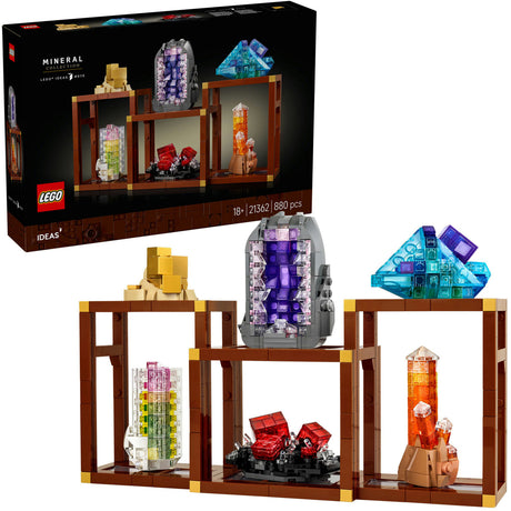 Zestaw LEGO Ideas do kolekcji minerałów - 21362