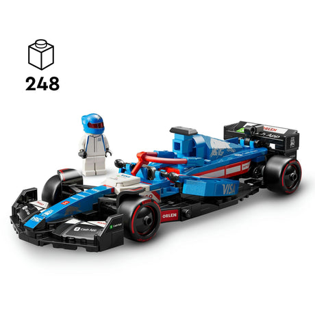 Lego Speed Champions Visa Cash App RB VCarb 01 Zestaw samochodów wyścigowych F1 - 77246