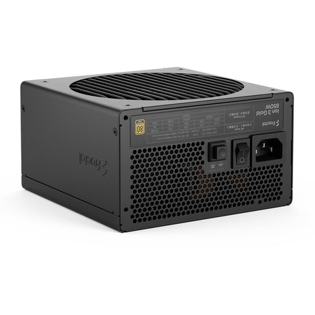 Modułowy zasilacz Fractal Design ion gold 3 o mocy 850 W (czarny, 1x 12v-2x6, 3x pcie)
