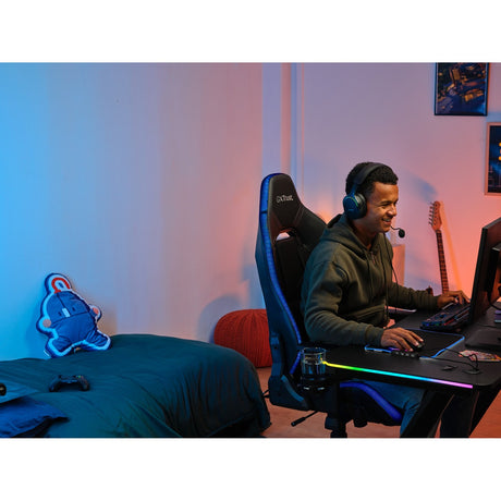 Biurko do gier Trust GXT 709 Luminus RGB (czarne)