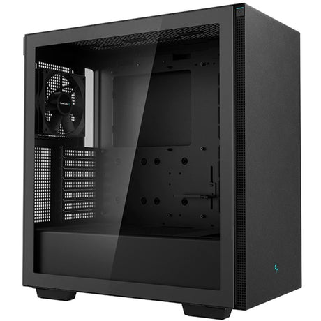 Obudowa midi tower Deepcool ch510 (czarna | 2x USB-A | szkło hartowane)