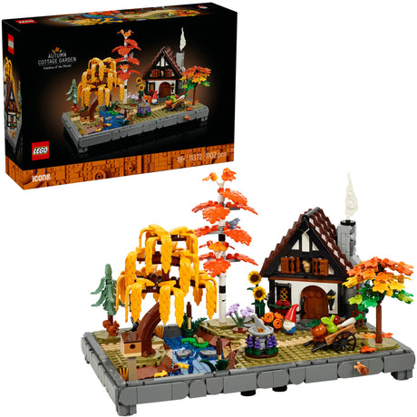 Lego Icons 11372 Jesienny ogród z chatą