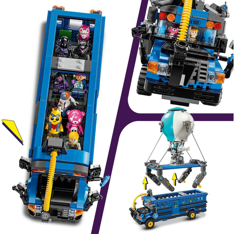 Lego Fortnite Battle Bus z gry wideo - 77073