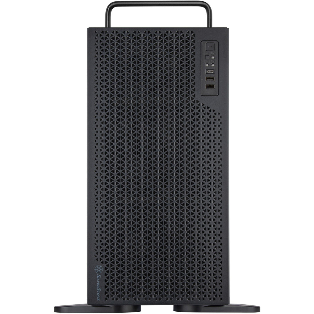 Obudowa serwerowa Silverstone RM52 (czarna | 2x USB-A | 1x USB-C)