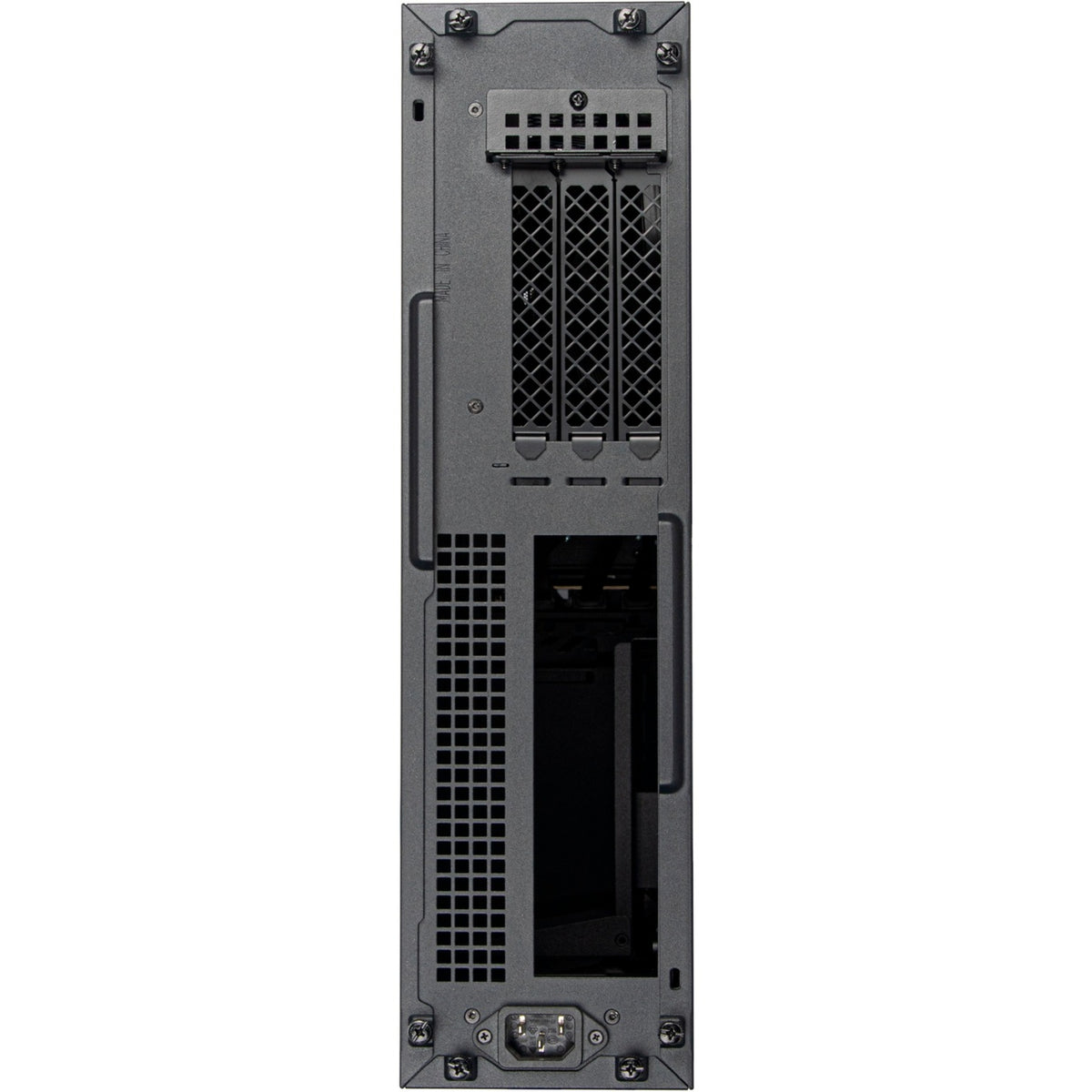 Obudowa mini tower Silverstone milo 12 (czarna | 2x USB-A | 1x USB-C)