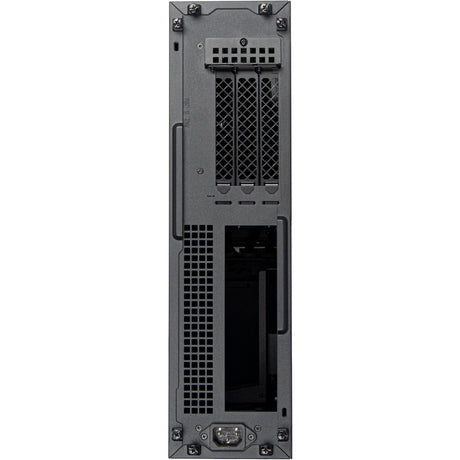 Obudowa mini tower Silverstone milo 12 (czarna | 2x USB-A | 1x USB-C)