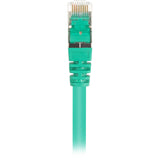 Kabel sieciowy Sharkoon SFTP, RJ-45 kat. 6 (zielony, 0,5 m)