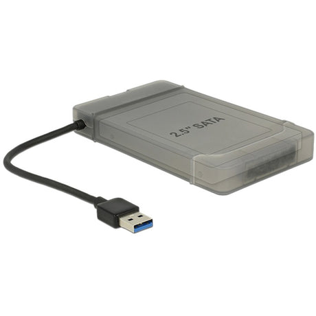 Delock Konwerter USB-A 3.2 > 22-pinowa wtyczka SATA (czarna, 0,15 m)