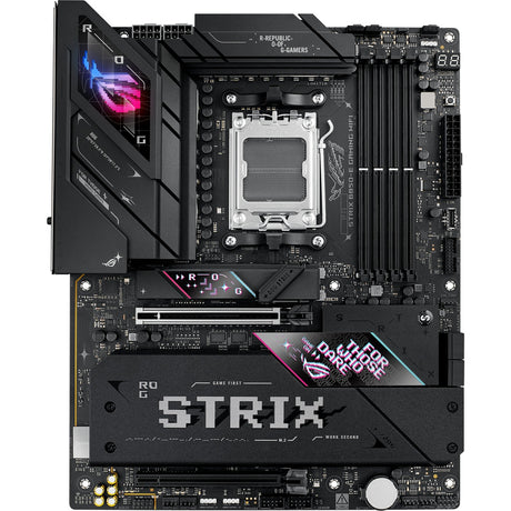Płyta główna Asus ROG Strix B850-E Gaming WiFi Socket AM5 (czarna, RAID, 5 GB-LAN, Wi-Fi 7, BT, dźwięk, ATX)