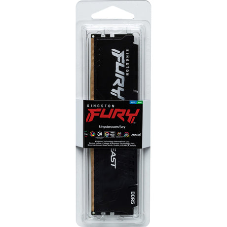 Kingston Fury Beast 16 GB DDR5-5200 (1x 16 GB) RAM (czarny, KF552C40BB-16, XMP 3.0)