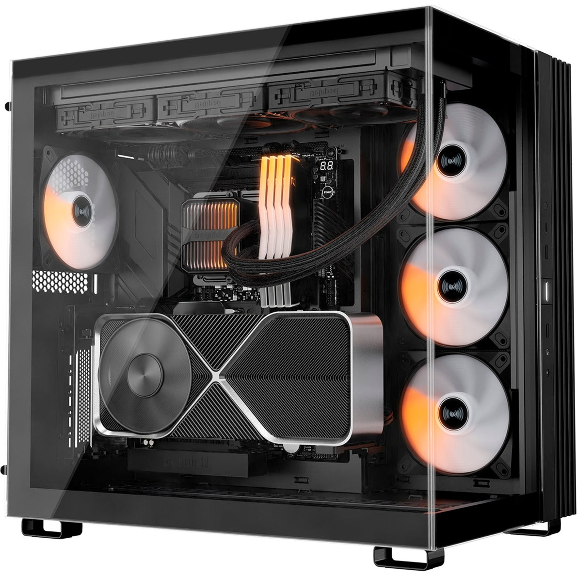 Bądź cicho! Silent Loop 3 360 chłodzenie wodne (czarny, 4-pin PWM)