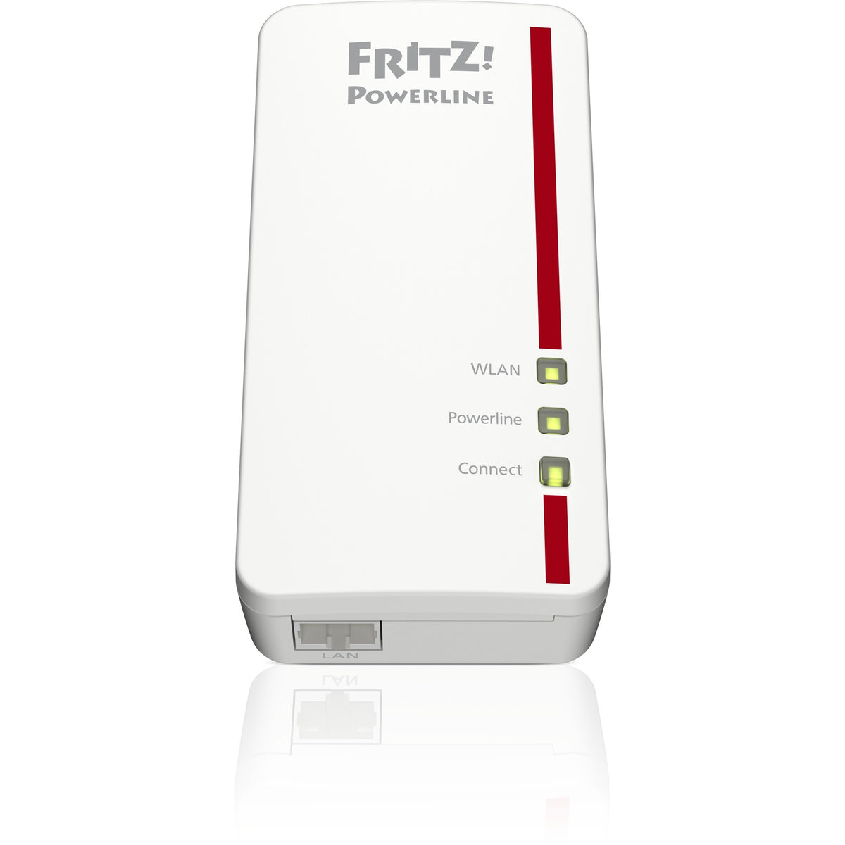 Fritz! powerline 1260e zestaw WLAN międzynarodowy Powerline + WLAN (biały, siatka Wi-Fi)