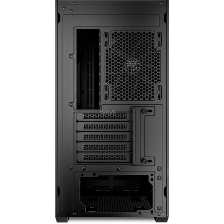 Obudowa mini tower Sharkoon mk4 rgb strip (czarna | 2x usb-a | 1x usb-c | rgb)
