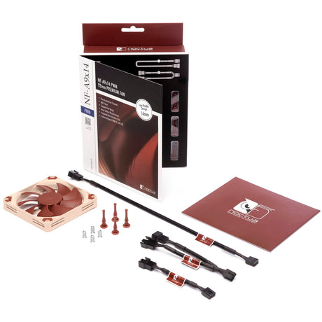 Wentylator obudowy Noctua nf-a9x14 (brązowy, 92 x 92 x 14 mm, pwm)