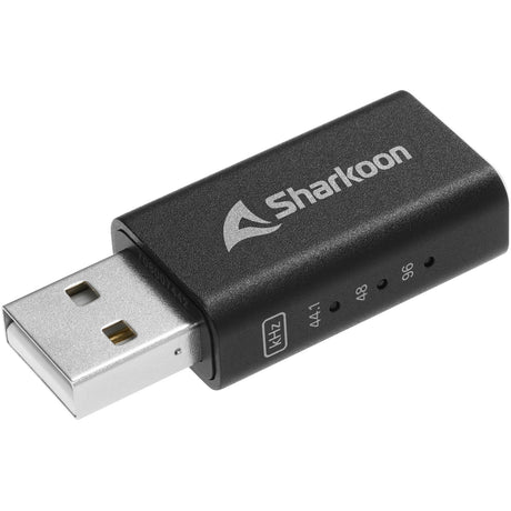 Karta dźwiękowa Sharkoon Gaming Dac Pro (czarna, USB-A na 3,5 mm TRS)