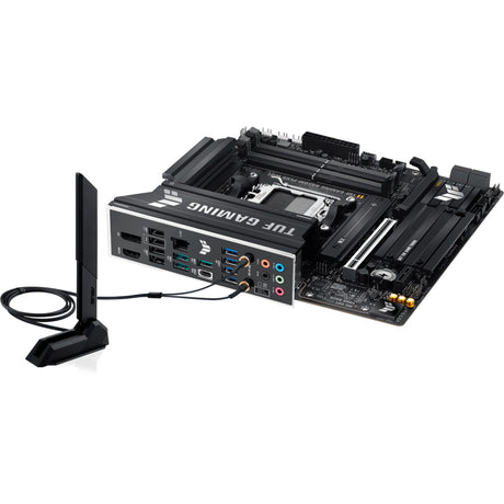 Płyta główna Asus Tuf Gaming B850M-Plus Wi-Fi Socket AM5 (2,5 GB-LAN, Wi-Fi 6e, BT, dźwięk, µATX)