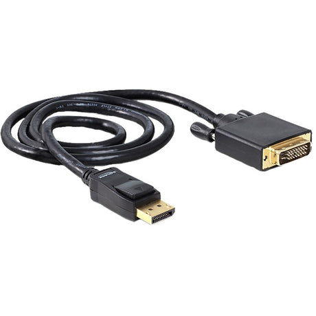 Delock adapter kabla Displayport do DVI (czarny, 1 metr)